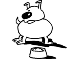 Sticker Custom Preview Image #023102 Animals Domesticated Dog Fussy