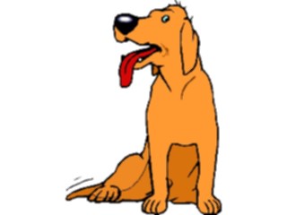 Sticker Custom Preview Image #023105 Animals Domesticated Dog Happy2