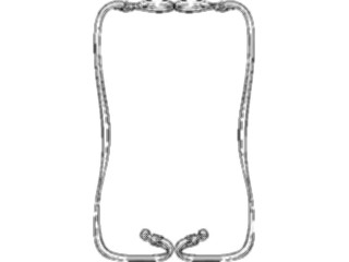 Sticker Custom Preview Image #023111 Animals Domesticated Dog Leash Frame