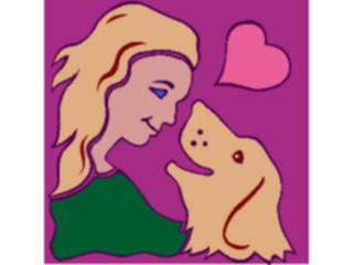 Sticker Custom Preview Image #023115 Animals Domesticated Dog Owner