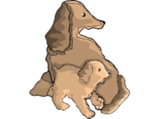 Sticker Custom Preview Image #023118 Animals Domesticated Dog Puppy