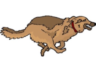 Sticker Custom Preview Image #023121 Animals Domesticated Dog Running2