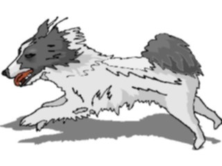 Sticker Custom Preview Image #023122 Animals Domesticated Dog Running3