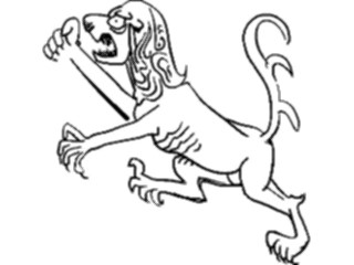 Sticker Custom Preview Image #023139 Animals Domesticated Dragon Dog