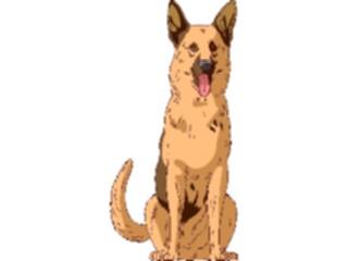 Sticker Custom Preview Image #023143 Animals Domesticated German Shepherd2