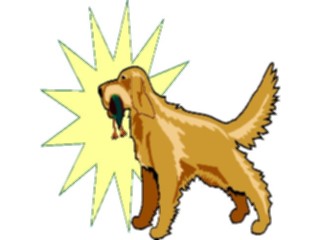 Sticker Custom Preview Image #023147 Animals Domesticated Golden Retriever3