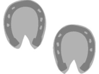 Sticker Custom Preview Image #023156 Animals Domesticated Hoof Prints