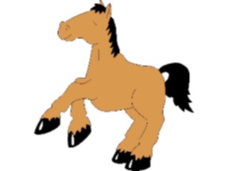 Sticker Custom Preview Image #023158 Animals Domesticated Horse02