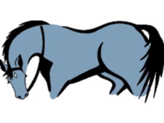 Sticker Custom Preview Image #023182 Animals Domesticated Horse26