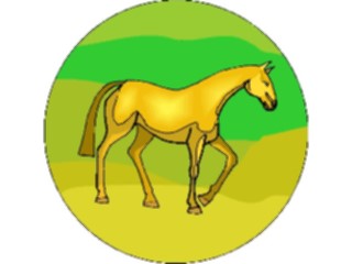 Sticker Custom Preview Image #023196 Animals Domesticated Horse40