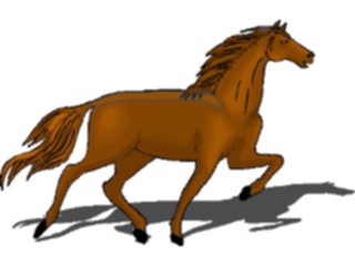 Sticker Custom Preview Image #023207 Animals Domesticated Horse51
