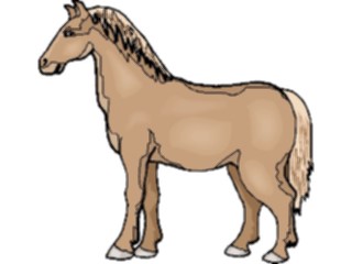 Sticker Custom Preview Image #023211 Animals Domesticated Horse55
