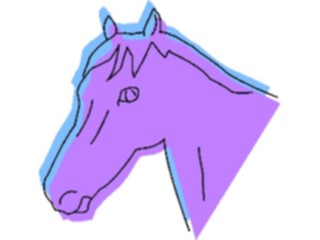 Sticker Custom Preview Image #023215 Animals Domesticated Horse59