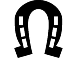 Sticker Custom Preview Image #023251 Animals Domesticated Horseshoe1