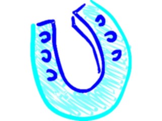 Sticker Custom Preview Image #023252 Animals Domesticated Horseshoe2