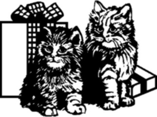 Sticker Custom Preview Image #023262 Animals Domesticated Kittens Gifts