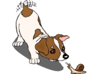 Sticker Custom Preview Image #023290 Animals Domesticated Puppy Curious