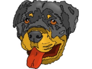 Sticker Custom Preview Image #023295 Animals Domesticated Rottweiler1