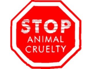 Sticker Custom Preview Image #023314 Animals Domesticated Stop Animal Cruelty