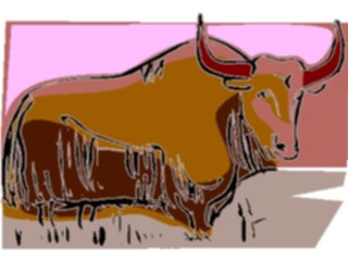 Sticker Custom Preview Image #023330 Animals Farm Animals Bull08