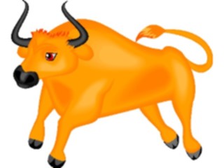 Sticker Custom Preview Image #023332 Animals Farm Animals Bull10