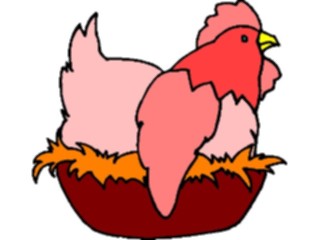 Sticker Custom Preview Image #023382 Animals Farm Animals Chicken25