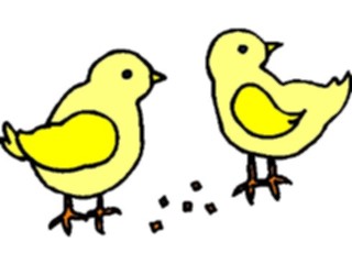 Sticker Custom Preview Image #023391 Animals Farm Animals Chicks5