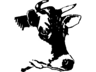 Sticker Custom Preview Image #023413 Animals Farm Animals Cow21