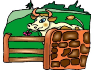 Sticker Custom Preview Image #023419 Animals Farm Animals Cow27