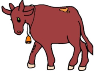 Sticker Custom Preview Image #023425 Animals Farm Animals Cow33