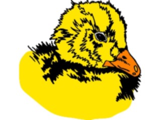 Sticker Custom Preview Image #023439 Animals Farm Animals Duckling