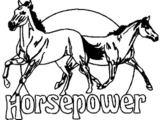 Sticker Custom Preview Image #023451 Animals Farm Animals Horsepower