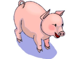 Sticker Custom Preview Image #023492 Animals Farm Animals Pig28