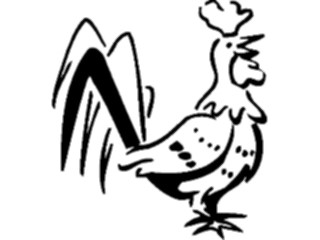 Sticker Custom Preview Image #023531 Animals Farm Animals Rooster20