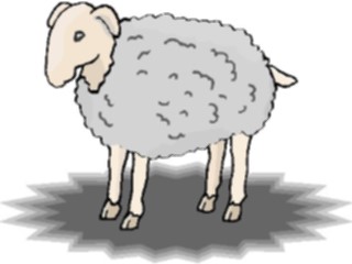 Sticker Custom Preview Image #023558 Animals Farm Animals Sheep14