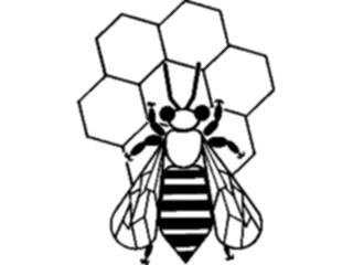 Sticker Custom Preview Image #023591 Animals Insects Bee03