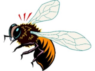 Sticker Custom Preview Image #023595 Animals Insects Bee07