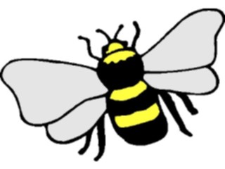 Sticker Custom Preview Image #023597 Animals Insects Bee09