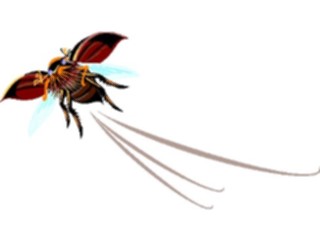 Sticker Custom Preview Image #023639 Animals Insects Beetle Flying