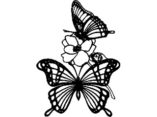 Sticker Custom Preview Image #023653 Animals Insects Butterflies4