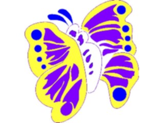 Sticker Custom Preview Image #023696 Animals Insects Butterfly041