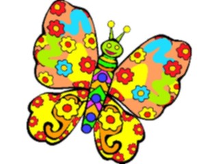 Sticker Custom Preview Image #023726 Animals Insects Butterfly071