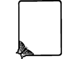 Sticker Custom Preview Image #023818 Animals Insects Butterfly Frame3