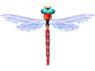 Sticker Custom Preview Image #023883 Animals Insects Dragonfly07
