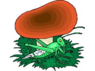 Sticker Custom Preview Image #023934 Animals Insects Grasshopper09