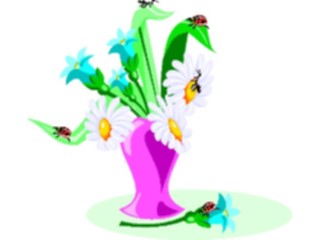 Sticker Custom Preview Image #023952 Animals Insects Insectson Flowers