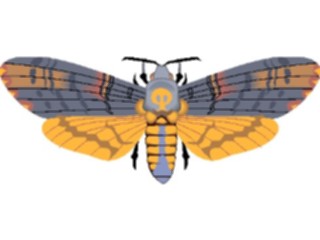 Sticker Custom Preview Image #024014 Animals Insects Moth39