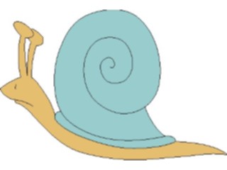 Sticker Custom Preview Image #024044 Animals Insects Snail01