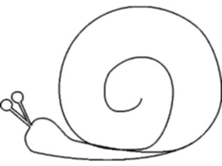 Sticker Custom Preview Image #024045 Animals Insects Snail02