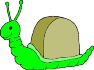 Sticker Custom Preview Image #024060 Animals Insects Snail17